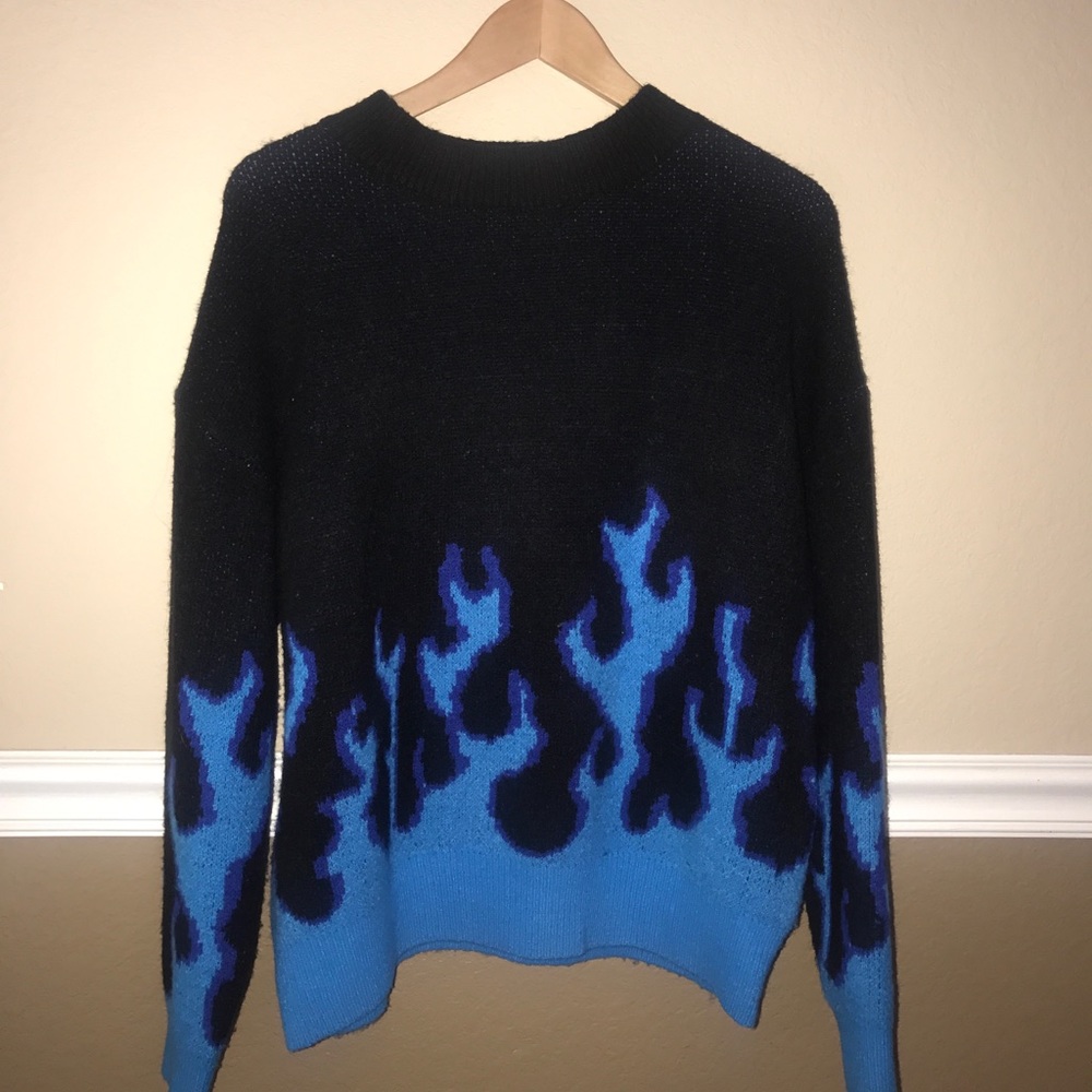 Flames sweater